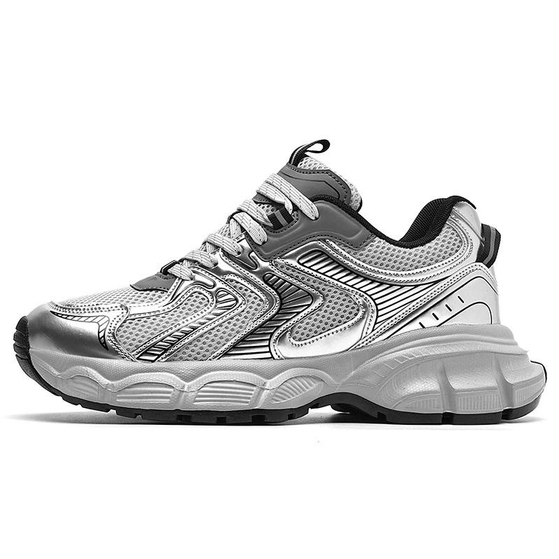 2024 Aanpassen Man Casual Mode Sneakers Snelle Levering Dropshipping Blank Mesh Wandelen Hardlopen Sportschoenen voor Mannen Atletische Hardloper_voghion.com