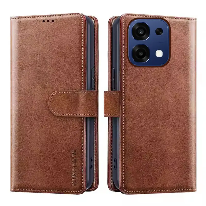 Wallet Phone Case For OPPO A6 Pro 5G 4G With Card Holder Magnetic Flip  Leather Stand Protection Shockproof Cover OPPO A6 Pro 4G 5G - TikTok Shop  Philippines