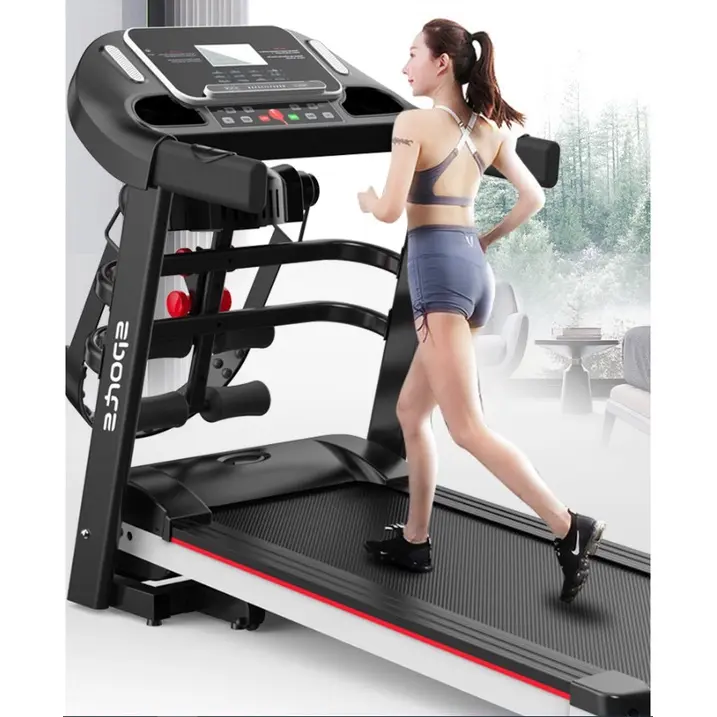 máy chạy bộ tại nhà A7AB, Máy Chạy bộ Đa Năng Gấp Gọn công xuất 3.0 hp. tốc độ 1-12km/h. Nam Đồng Tập Gym 3