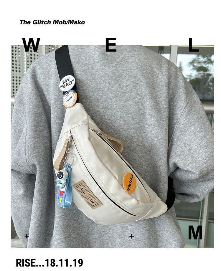 Product Introduction of 2025 New Trendy Chest Bag Phone Casual Simple Crossbody Bag Single Shoulder Bag Crossbody Bag Sports Waist Bag 5