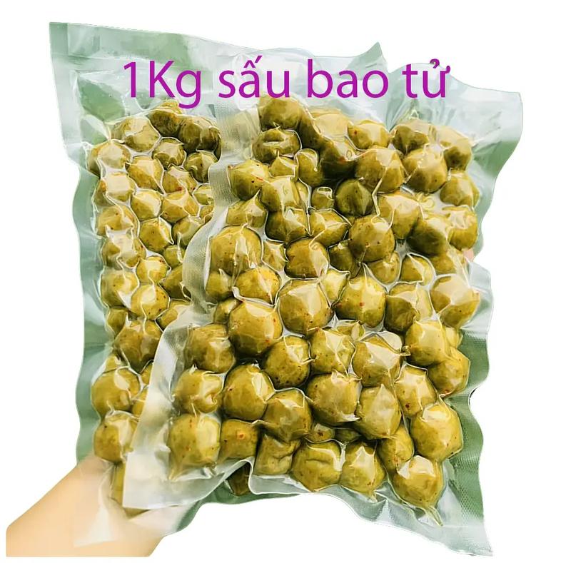 1kg sấu bao tử giòn cay ăn cả hạt chua ngọt 6-4 Ăn vặt sấu Snack Food Thức Ăn Vị Chua 2 túi hút chân k