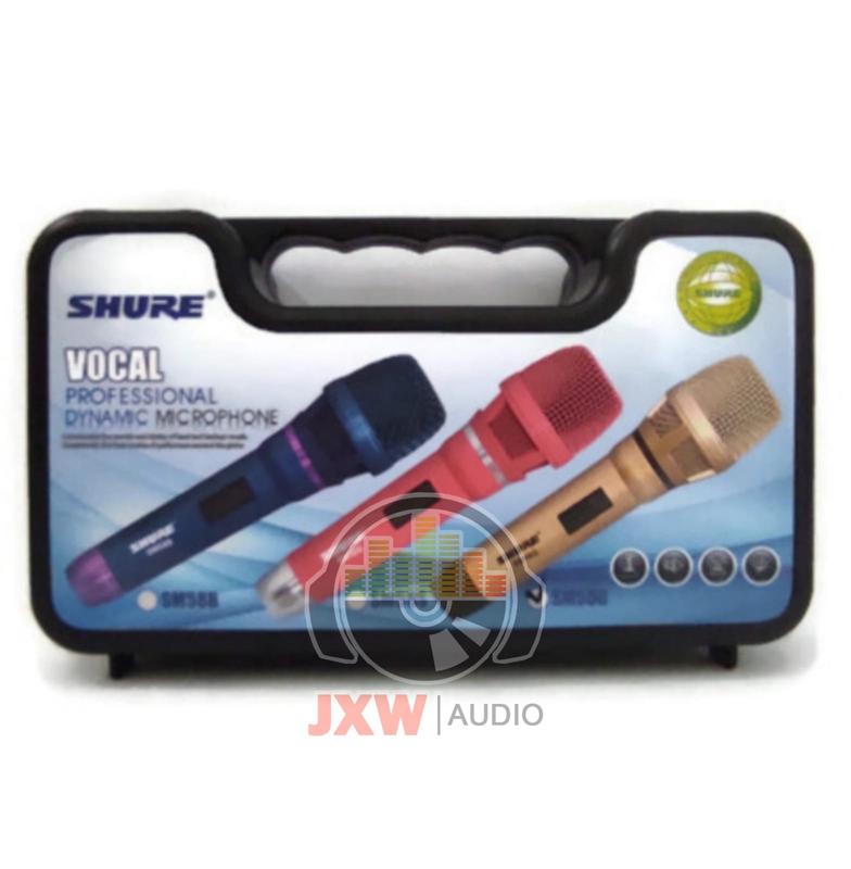 MICROPHONE SHURE WARNA SM58 KOPER , MIC SHURE SM 58 WARNA MURAH KOPER , MIC KABEL SHURE SM58 4