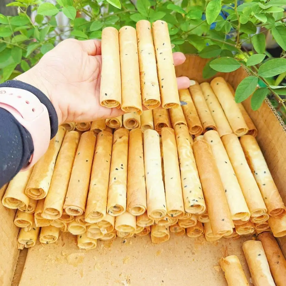 Bánh Kẹp Cuốn Giòn Nước Cốt Dừa vị truyền thống loại 500g