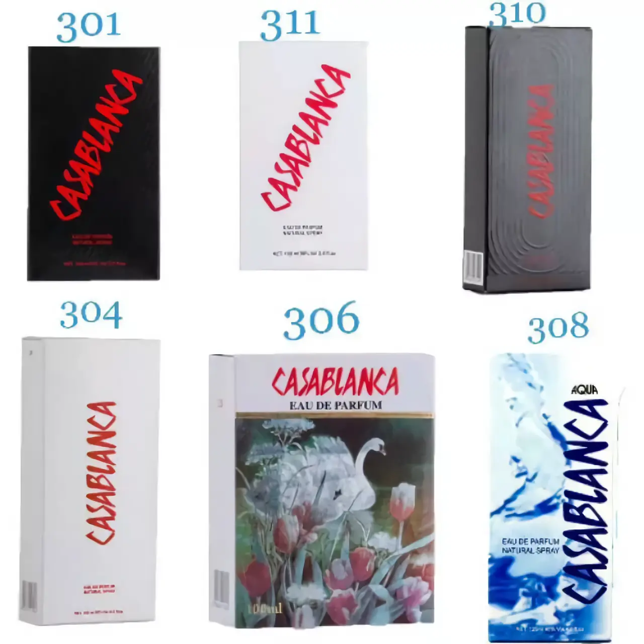 [New PAckaging] CASABLANCA EAU DE PARFUM NATURAL SPRAY - 100 ML EDP SPARY