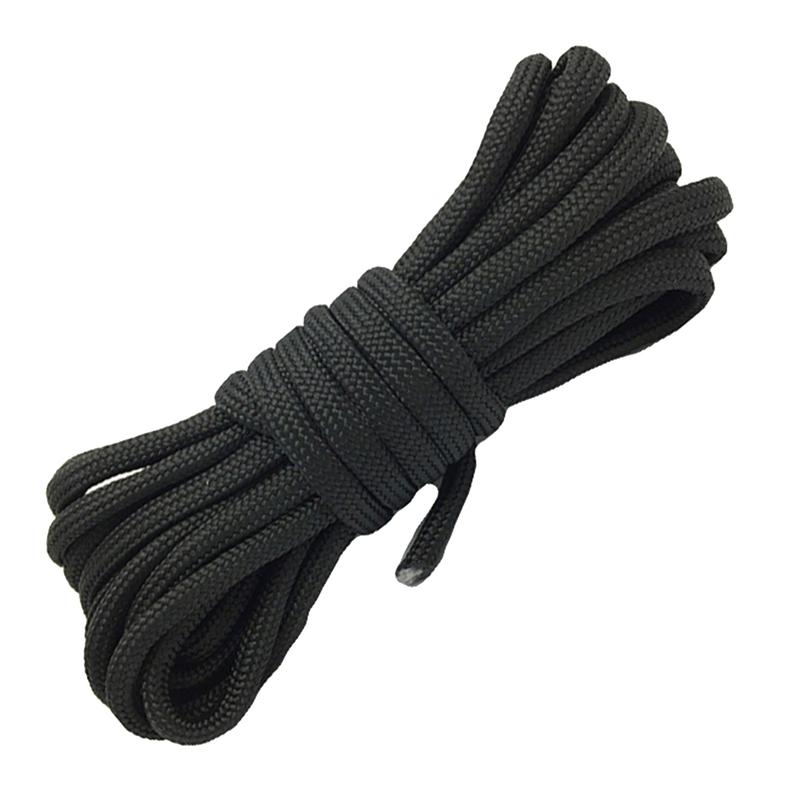 Dây paracord (dây dù), chiều dài 10 ft (≈3 m), gồm 7 sợi thép, vòng tay paracord, vòng tay khóa cài cắm trại, màu ngẫu nhiên