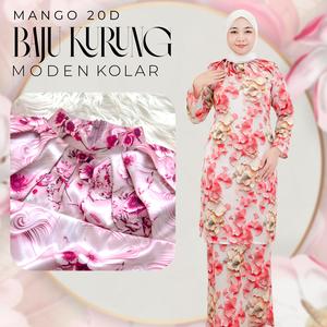 Set Baju Kurung Moden Kolar Kain Kipas & Set Baju Kurung Moden Payung | Ariani Silk Satin Viral Raya 2025 Fashion Wanita Muslimah