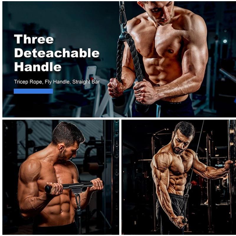 Product Introduction of Tricep Rope Push Pull Down Cord For Bodybuilding Exercise Gym Workout for Home or Gym Use Fitness Exercise Body Equipment 7