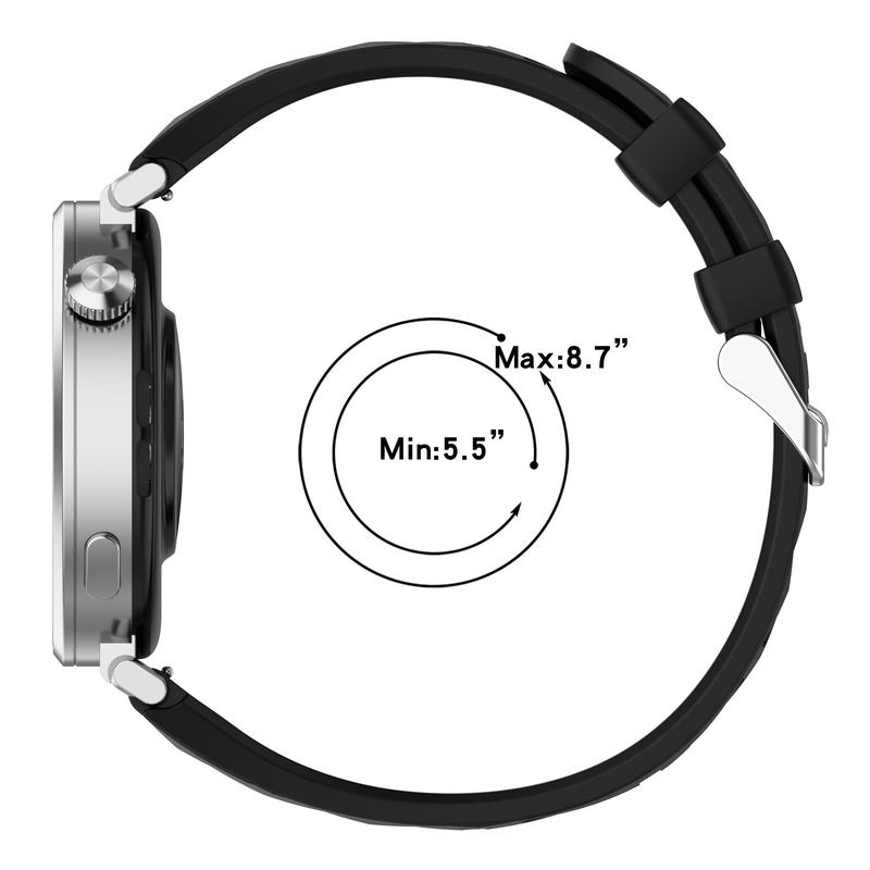 Product Introduction of Jalur 18mm, Sesuai untuk Jam Tangan Huawei GT5 41mm dan GT5 Pro 42MM, Penggantian, Tali Silikon, Serasi dengan Jam Tangan Huawei GT4 41mm, untuk Wanita dan Lelaki 22