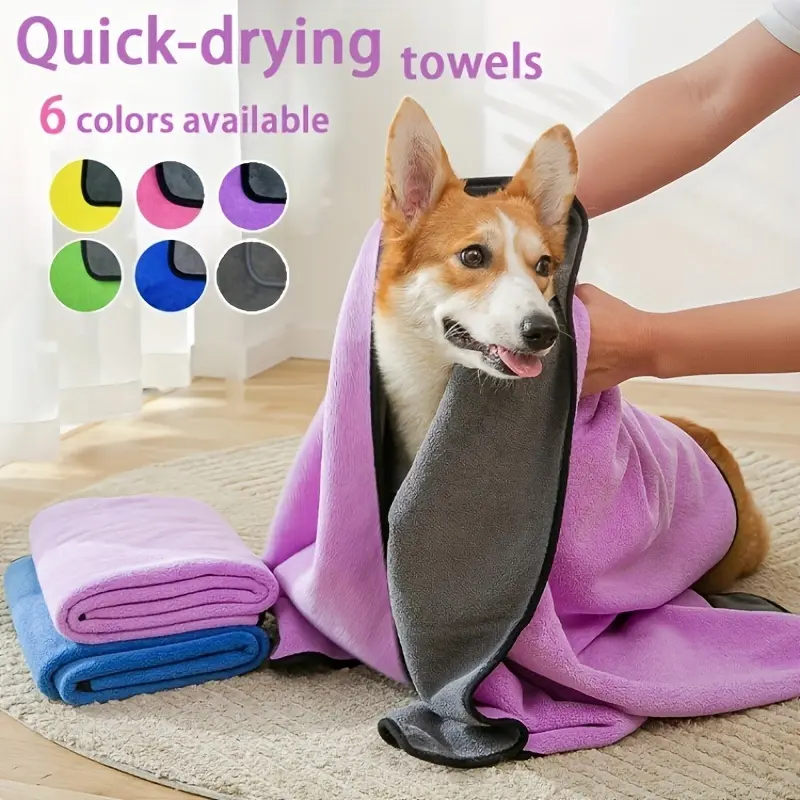 Super soft and absorbent pet towel - perfect for cats and dogs! Christmas present