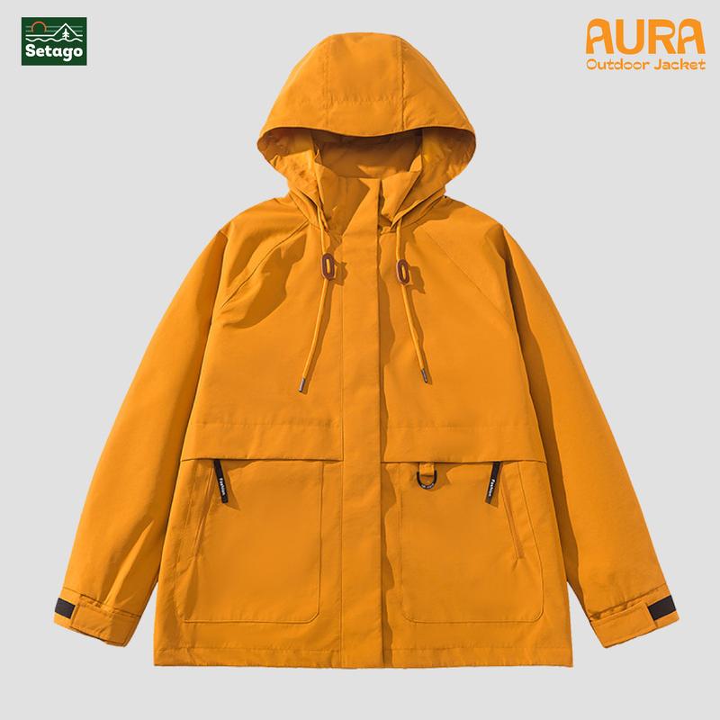  Áo khoác Aura Jacket - Áo khoác leo núi áo gió áo khoác gió kèm áo nỉ ấm áp 