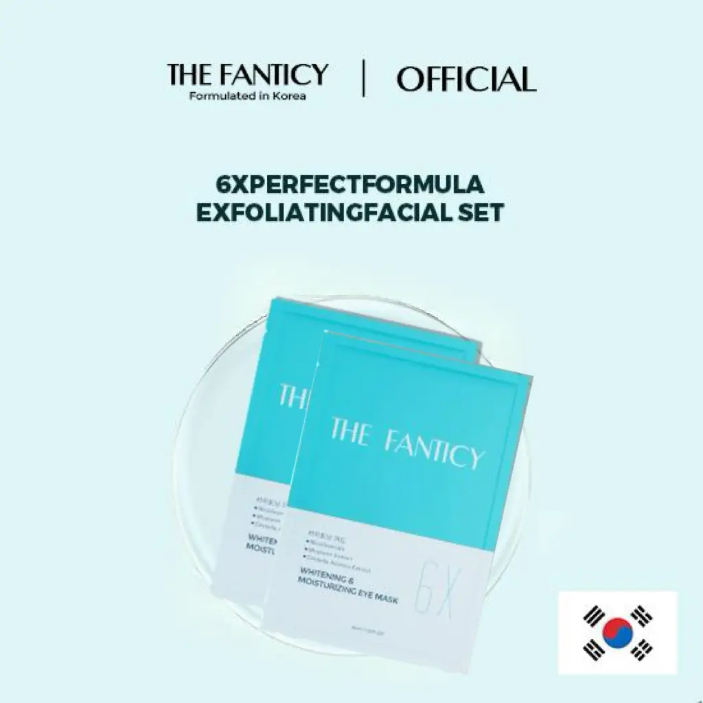 THE FANTICY 6X Two Piece WHITENING & MOISTURIZING EYE MASK/Nicotinamide/Centella Asiatica  Extract /SymWhite377 Comfort Skincare Moisturize Moisturizer