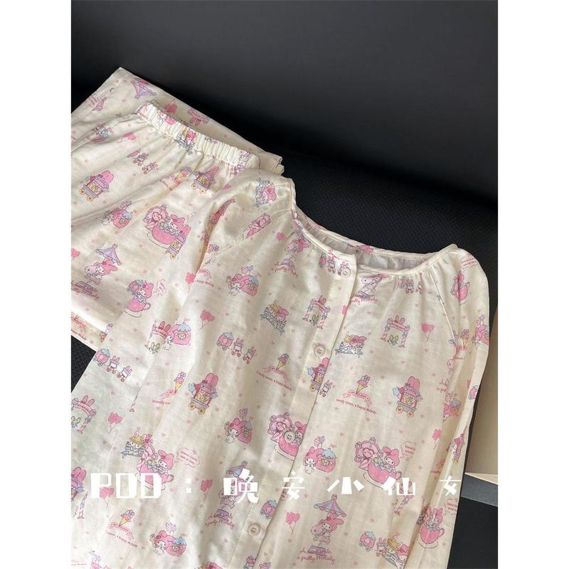 Bộ Đồ Ngủ Melti, Bộ Đồ Mặc Nhà Hai Mảnh Dành Cho Nữ, OOTD 2