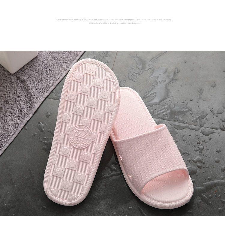 Product Introduction of Dép Đi Trong Phòng Tắm Chống Trượt, Dành Cho Phụ Nữ Và Nam Giới, Đế Mềm, Nhanh Khô, Trong Nhà, Im Lặng, Dép Đôi, Hàng Mới Về Năm 2024, Thích Hợp Sử Dụng Tại Nhà 8
