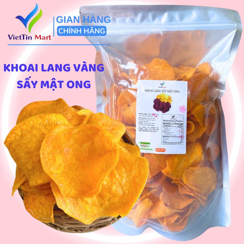 Khoai Lang Vàng Sấy Tẩm Mật Ong 500G VietTin Mart