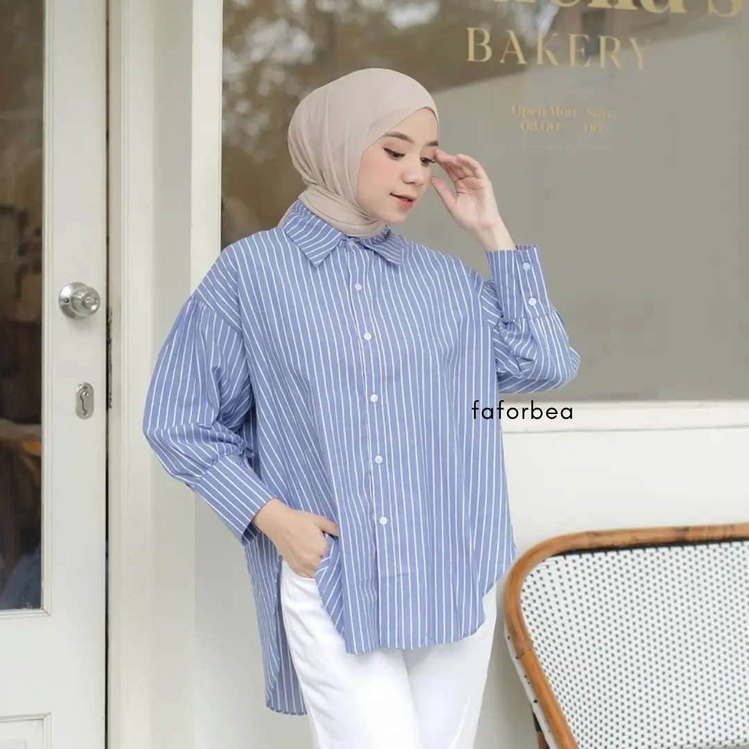 Faforbea Gaudi Shirt - Cotton Stripe