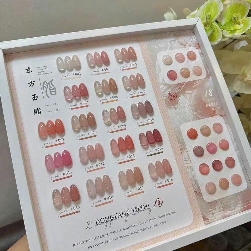 Set sơn thạch 18 màu Rabia chính hãng Tặng kèm bảng màu