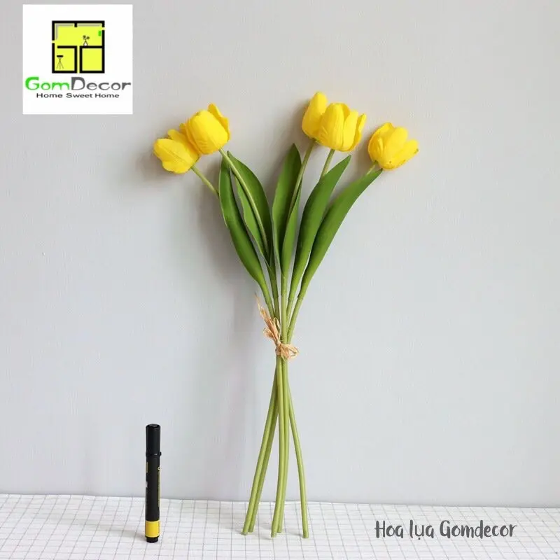 Hoa tulip cao su hoa tulip giả hoa lụa đẹp cao cấp, tulip lụa, tulip giả, hoa tulip, hoa giả cao cấp, hoa lụa đẹp, hoa lụa cao cấp, hoa giả đẹp 4