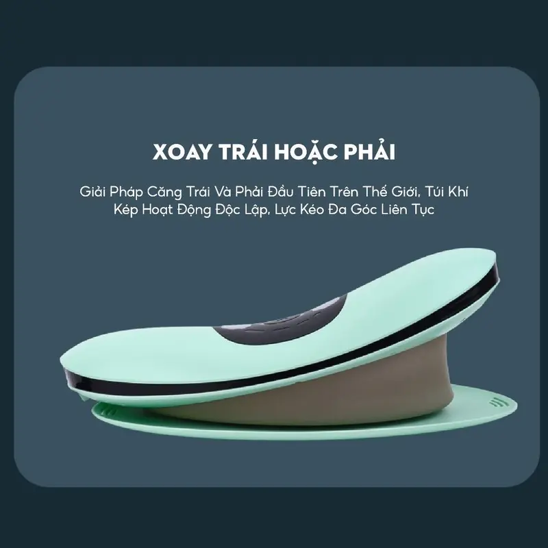 Máy massage thắt lưng, thoát vị  đĩa đệm và kéo dãn cột sống lưng chuyên sâu 5in1 - Công nghệ Đức 3