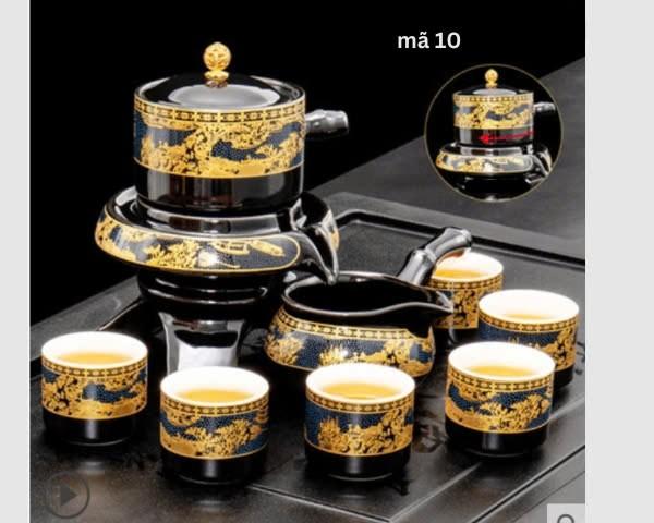 Product Introduction of Bộ Ấm Chén Cối Xay Gốm Sứ Tử Sa Cao Cấp (Bao Gồm Bộ 11 Chi Tiết) trà  táo đỏ bộ  ấm 9