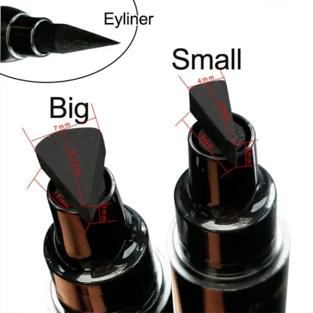 FEALI Eyeliner Stamp 2in1 Waterproof Liquid Duo Eyeliner Wing With Stamp 2