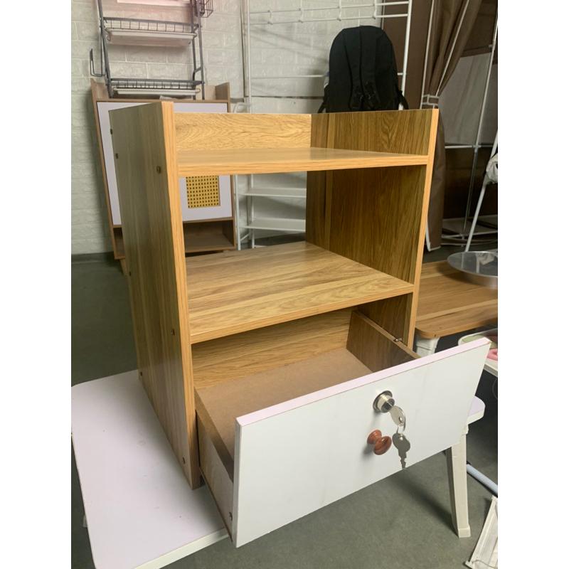 Tủ Đầu Giường Có Khoá , Kệ Đầu Giường Có Khoá Gỗ MDF Phủ Melamin Bền Đẹp Chắc Chắn đầu giường Có ngăn kéo Vietnam