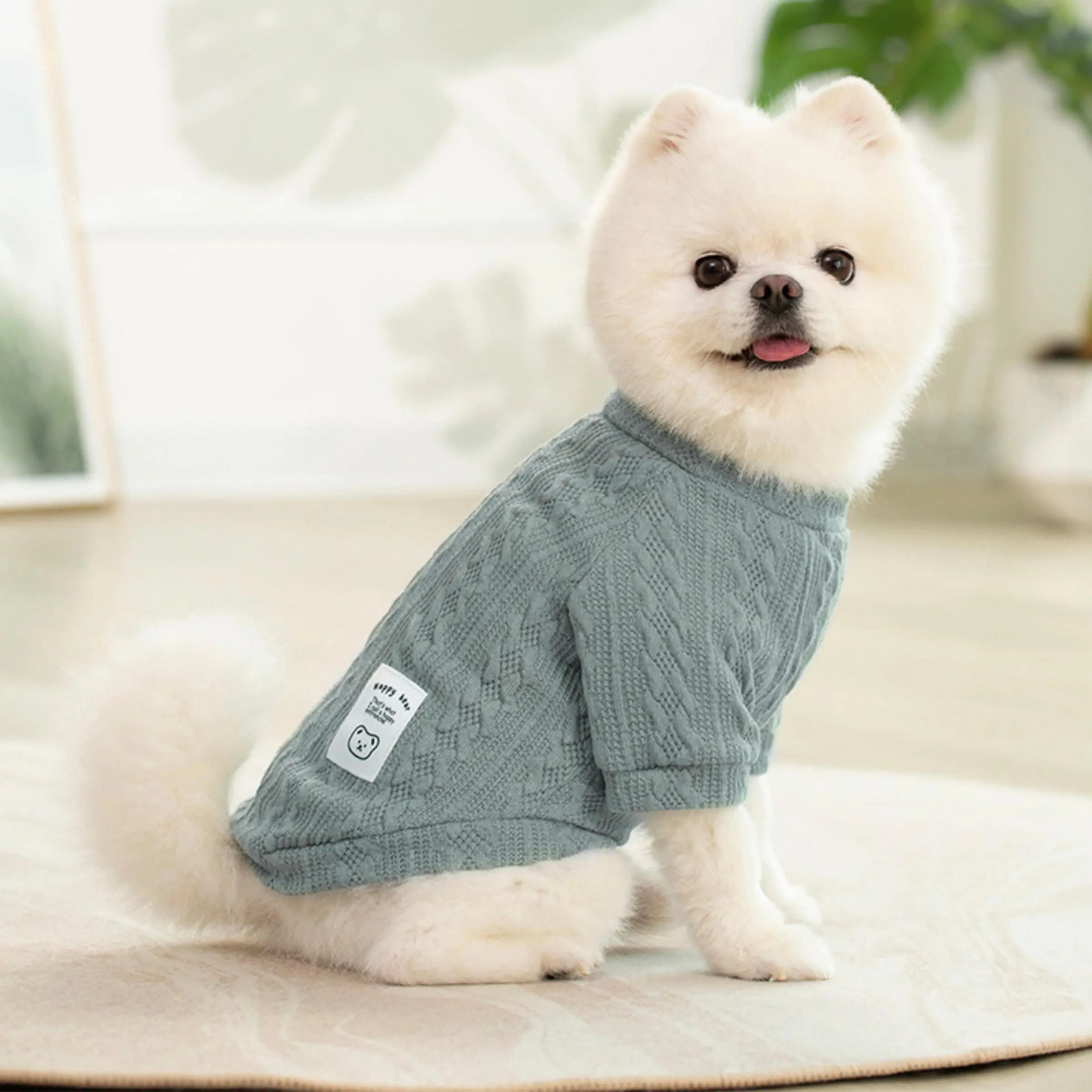 Cute Dog Sweater, Winter Warm Pet Knitting Clothes, Pet Clothing for Small Dogs & Cats, Dog & Cat Apparel