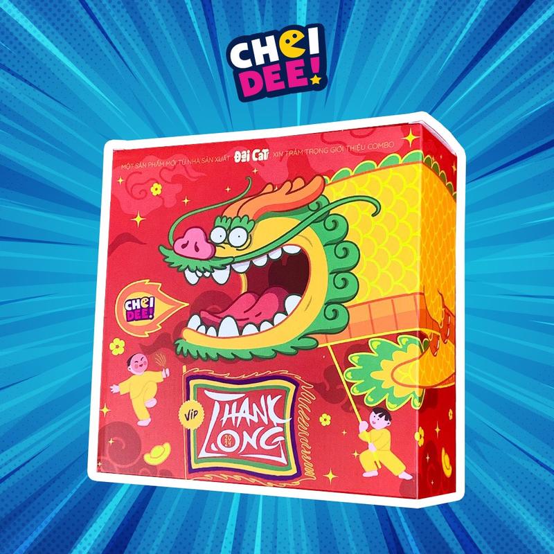 Đồ chơi Tết Board Game Thank Long 2024 Choidee gồm trò chơi dân gian và trò chơi Tết