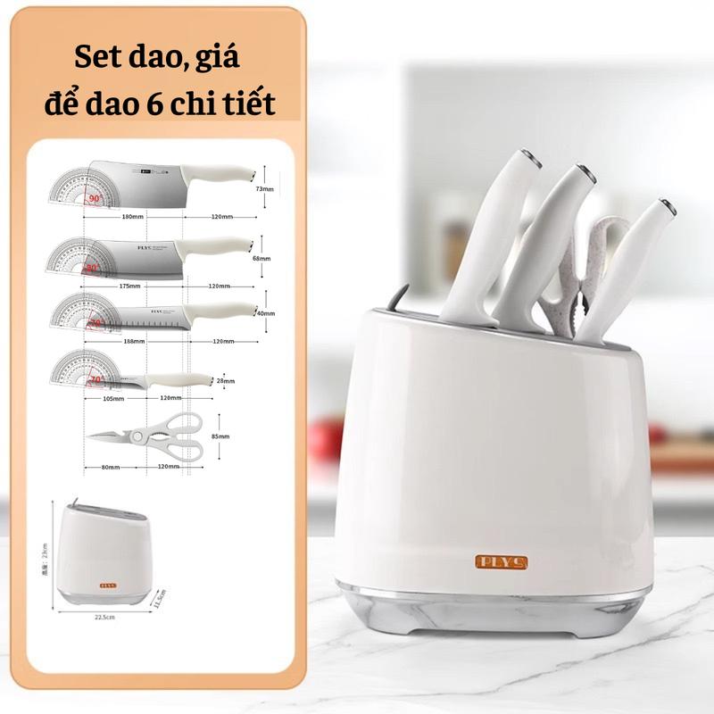 Set dao giá đỡ để giao 6 dụng cụ cao cấp nội địa Trung 0