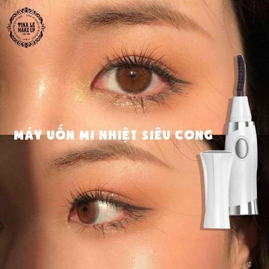 Kẹp mi nhiệt siêu cong Zlime uốn lông mi dùng nhiệt không gây hư tổn mi 7