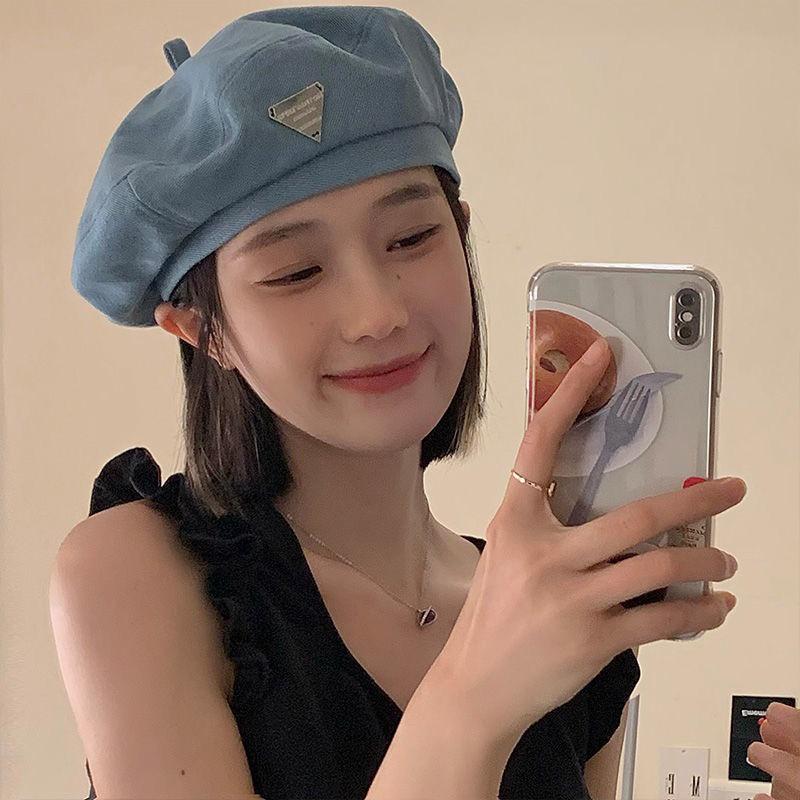  HÀNG  CÓ SẴN - Mũ Beret Phong Cách Cao Bồi Thời Trang Mùa Hè Dễ Phối Đồ Hat Nữ Cap Nón Women 