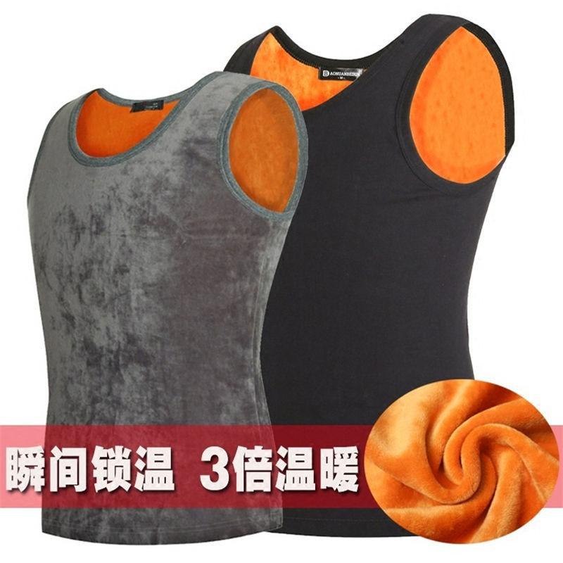 Áo Vest Giữ Ấm, Lót Lông Cừu, Dày Dặn, Hai Mặt, Áo Vest Mỏng Vừa Vặn Nam, Lông Cừu Vàng, Thích Hợp Cho Mùa Thu Và Mùa Đông, Bán Hàng Trực Tiếp Từ Nhà Máy 1