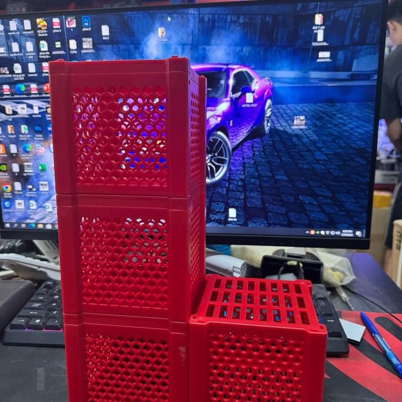 hộp nhựa magic box đựng vật liệu lọc  dùng cho bể cá cảnh