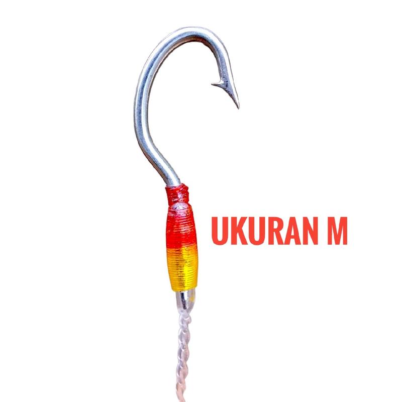 Kail Pancingan Urek Belut Sawah Bahan Baja Model India 4