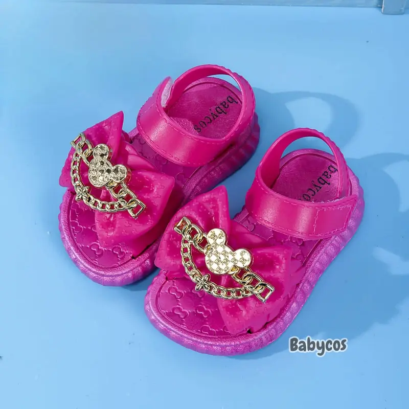 PROMO 7.7 Babycos WILONA Sandal Anak Perempuan Model Korea 18-23 Usia 6 Bulan-2 Tahun Bahan Karet Lentur Anti Air Viral Kekinian Terbaru 2023 Lentur Nyaman Kado Ulang Tahun Ringan 19 20 21 22 Belajar Jalan Bayi Balita 4