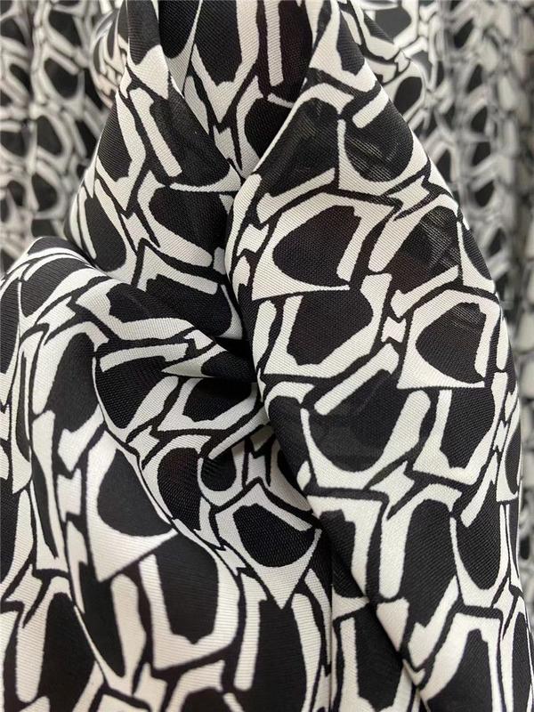 Product Introduction of [binghong] Mesh Lotus Satin Cloth Dress Shirt Hair Ring Diy Handmade Printing and Dyeing Clothing Soft and Slightly Transparent Fabric 32