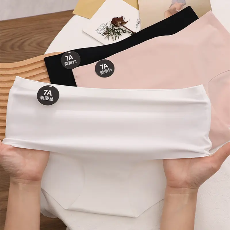 [ SET 5 ] quần Lót Su Không Đường May 7A không lộ viền quần lót nữ su siêu mát 7