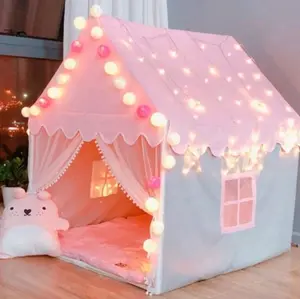 Tenda Anak Rumah Primcess Bahan Poliester Cocok untuk Bermain Indoor Maupun Outdoor