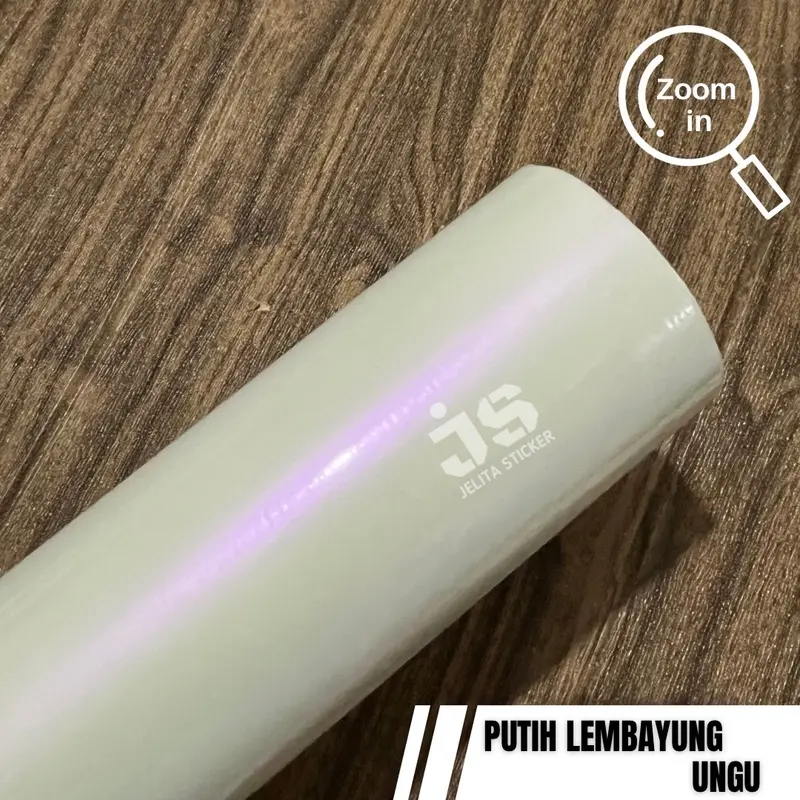 Sticker Putih Mutiara Lembayung Ungu / Skotlet Pearl Purple / Stiker Silver Lembayung Violet 1
