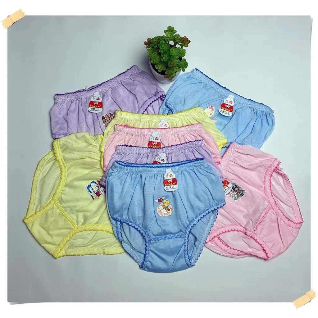 12 Pcs Celana Dalam Anak Perempuan Motif Lucu Fashion