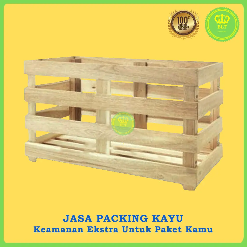 Packing Kayu Produk BLT Elektronik Safety