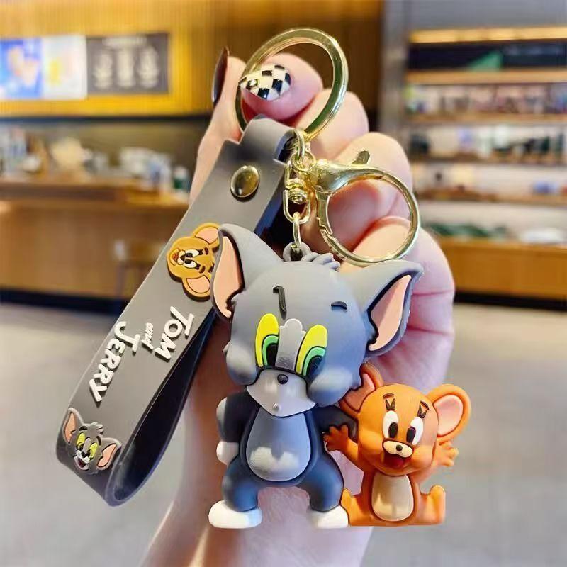Product Introduction of Dây Chuyền Chìa Khóa Tom Và Jerry, Thiết Kế Sáng Tạo, Búp Bê Mặt Dây Chuyền Dễ Thương, Móc Chìa Khóa Hoạt Hình, Đồ Trang Trí Ba Lô Cặp Đôi Tom, Có Ngày Tháng Năm 2025 7