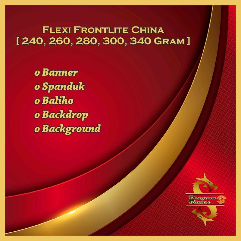 Flexi Frontlite - BANNER SPANDUK BALIHO BACKDROP BACKGROUND BILLBOARD 1
