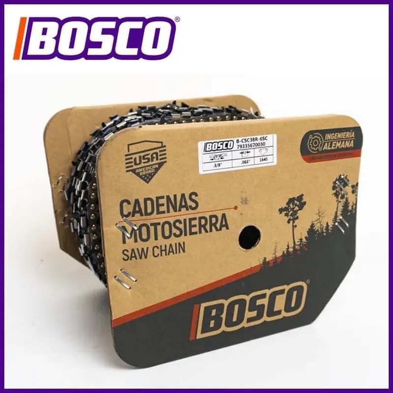 Xích cưa BOSCO Cải Tiến Mẫu Mới Chân Vuông 3 - 30/42/36/32/48 Mắt 7