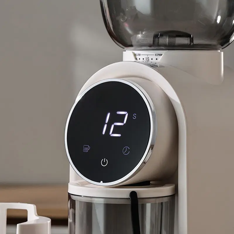 Máy Xay Cà Phê HB683 Xay Hạt Cafe 25 Cấp Độ Xay Màn hình LCD Thích Hợp Cho Gia đình Nhà Hàng 6