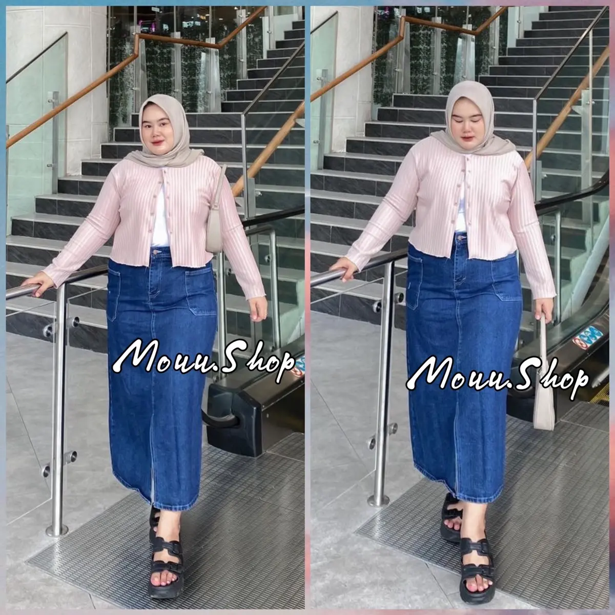 ROK NARAYA KANTONG JUMBO KOREAN LOOK