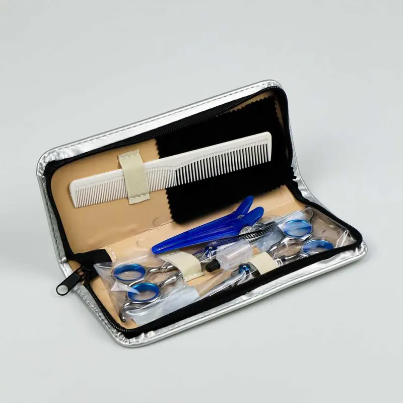 Set Alat Cukur Rambut Elektrik Kemei 809 Profesional Barbershop Gunting Rambut Gunting Sasak Set Potong Rambut Murah Berkualitas kirei beauty Sisir Kumis 2
