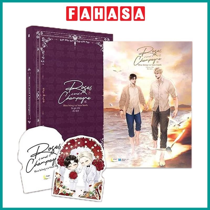 Sách - Roses And Champagne - Hoa Hồng Và Sâm Banh - Tập 2 - Tặng Kèm Bookmark