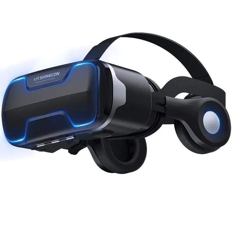 VR shinecon 8.0 Standard edition and headset version virtual reality 3D VR glasses headset helmets Optional controlle G02ED - Image 2