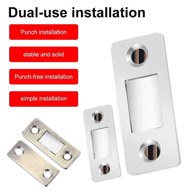 5PCS Magnet Kunci Pintu Lemari Kabinet Kunci Laci untuk Lemari Serbaguna 5