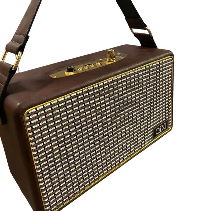 Loa Bluetooth Qixi SK-2025 Âm Thanh Siêu Đỉnh Tích Hợp Cổng Micro 6.5 Củ Loa Nghe Nhạc.   Loa máy tính loa  Toàn dải bass mạnh